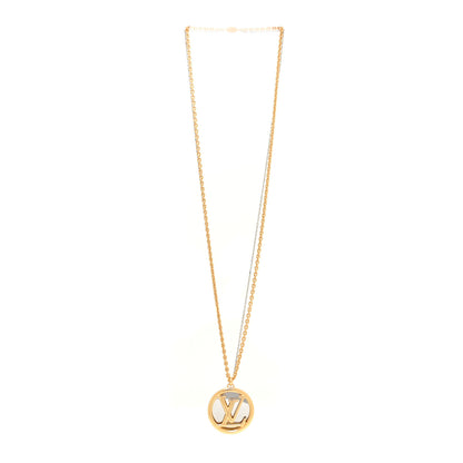 Louis Vuitton Louise Long Necklace Gold 3 of 6