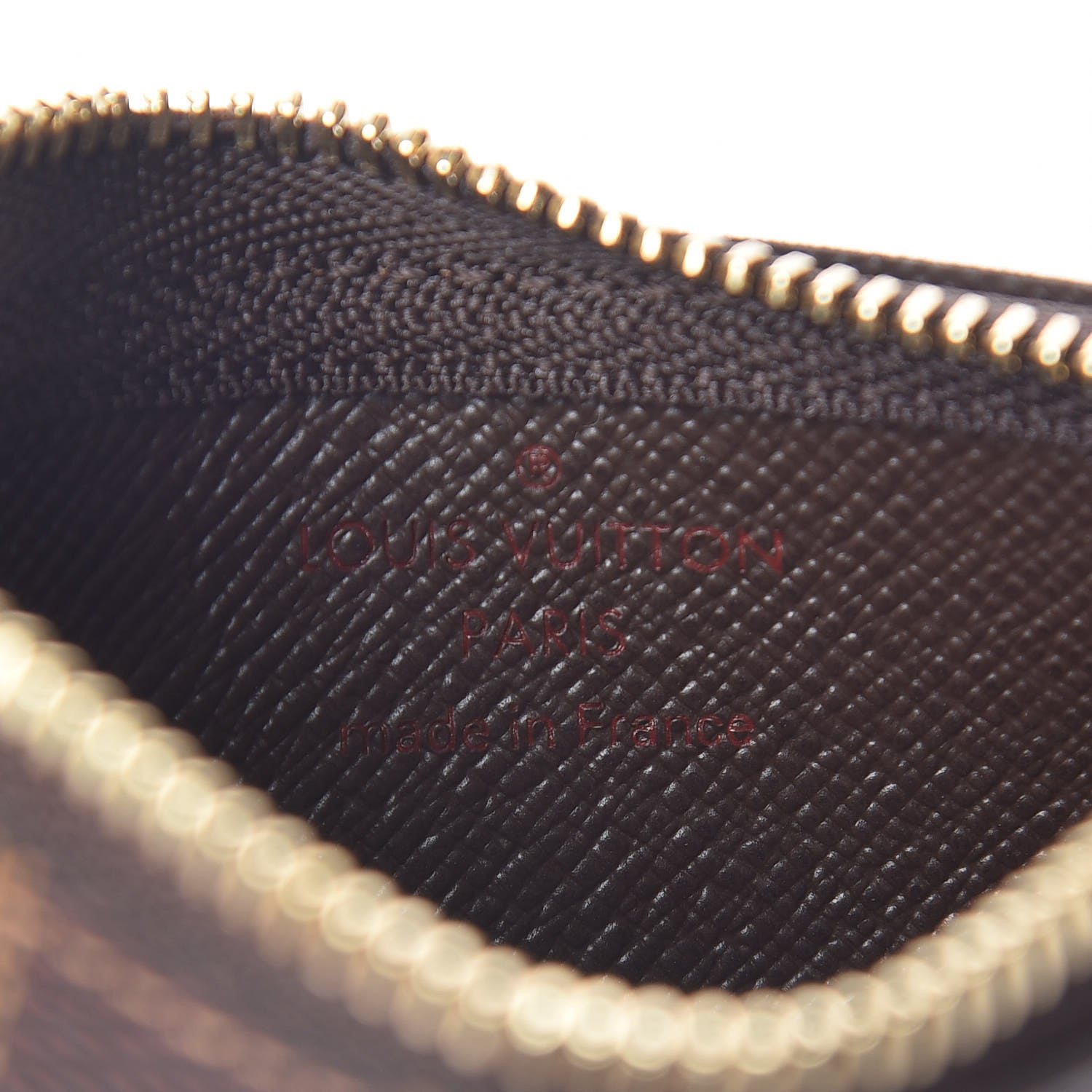 Louis Vuitton Damier Ebene Key Pouch 6 of 6