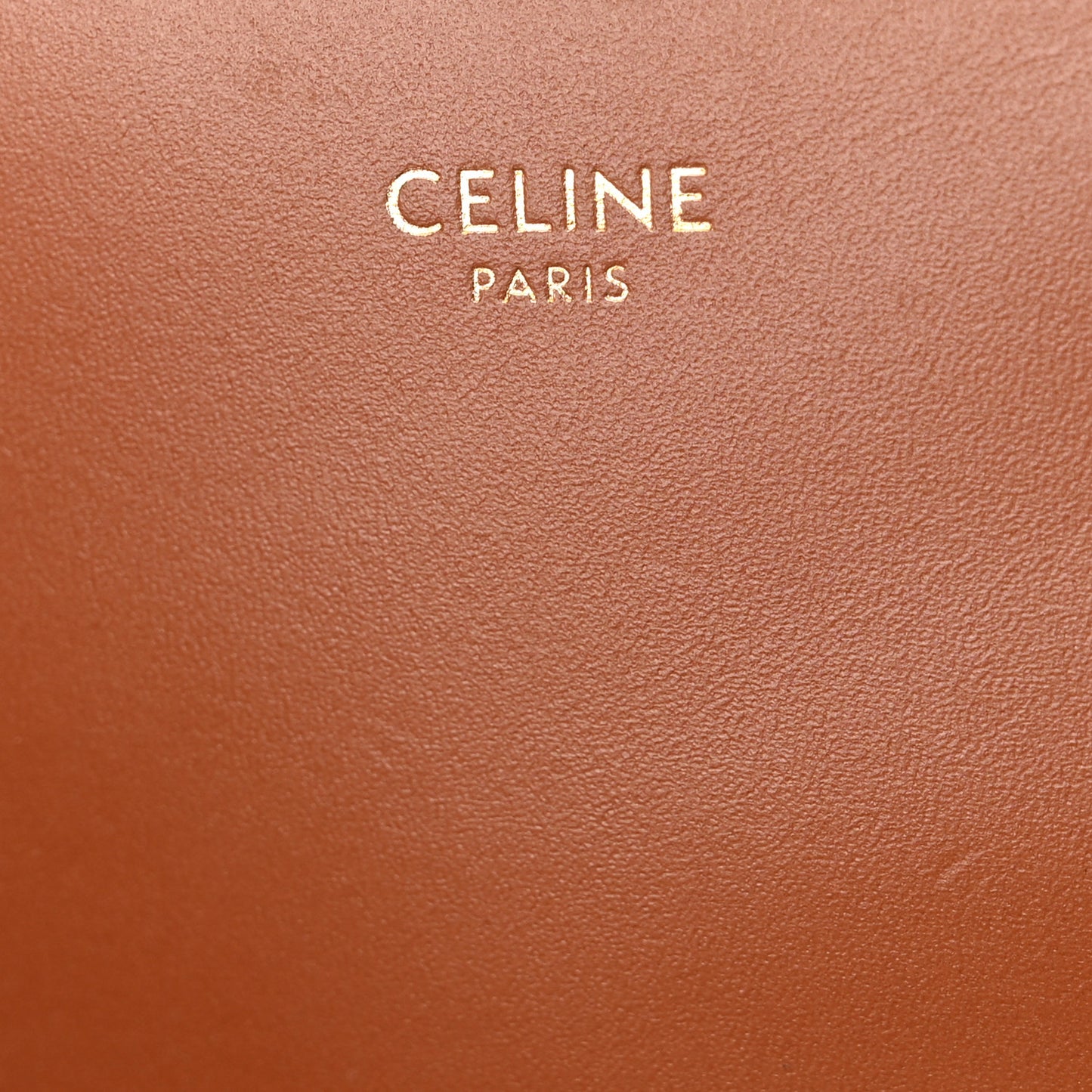 Textile Calfskin Triomphe Besace Natural Tan