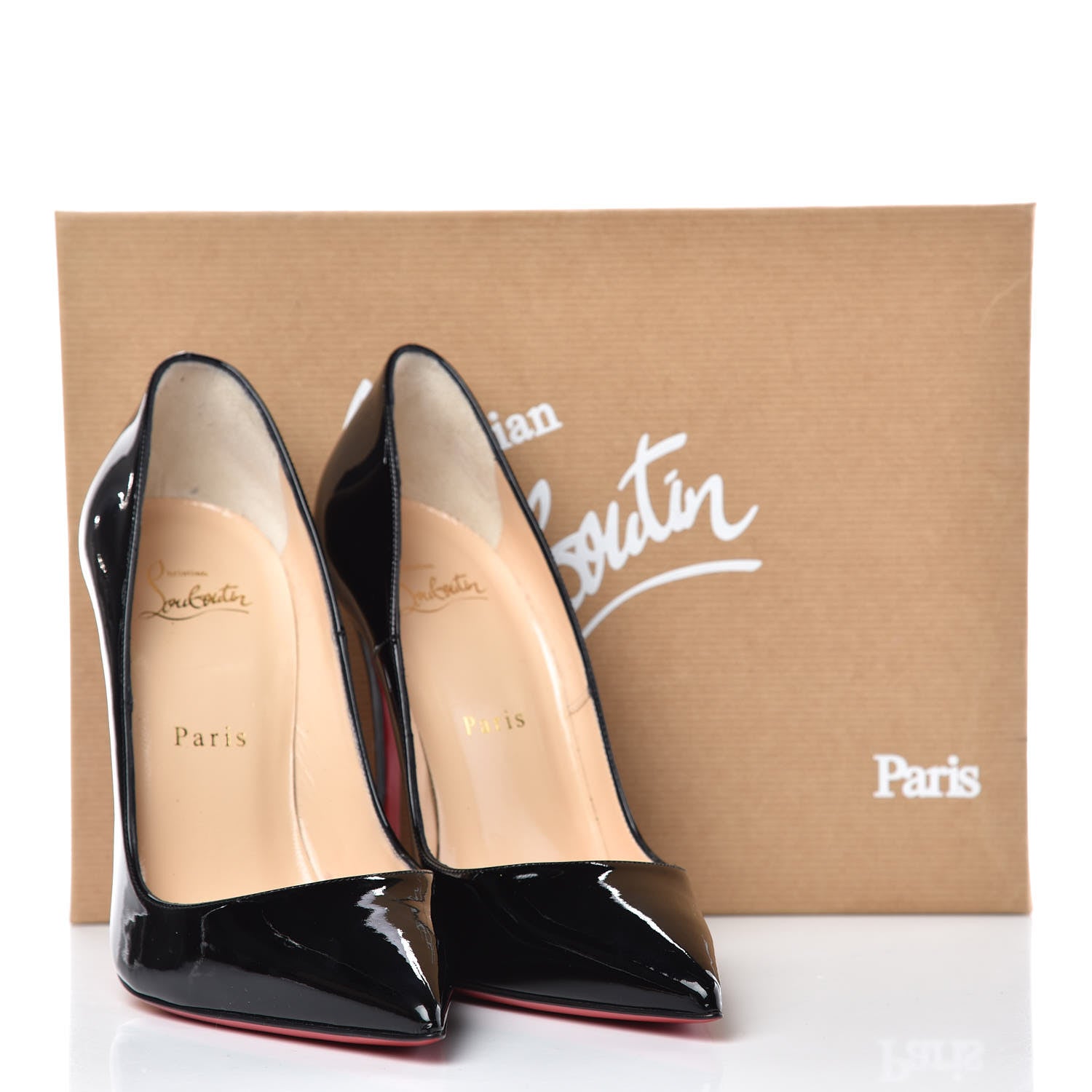 Christian Louboutin Patent So Kate 120 Pumps 37.5 Black 8 of 8
