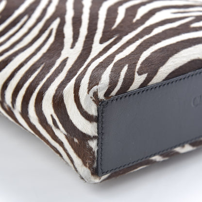 Christian Dior Pony Hair Zebra Print Bag 9 of 14