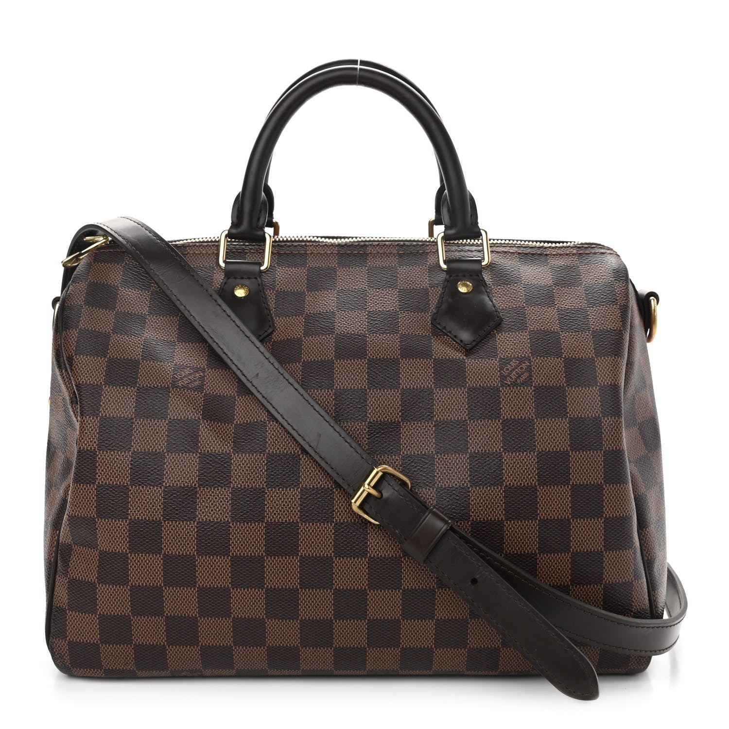 Louis Vuitton Damier Ebene Speedy Bandouliere 30 1 of 13