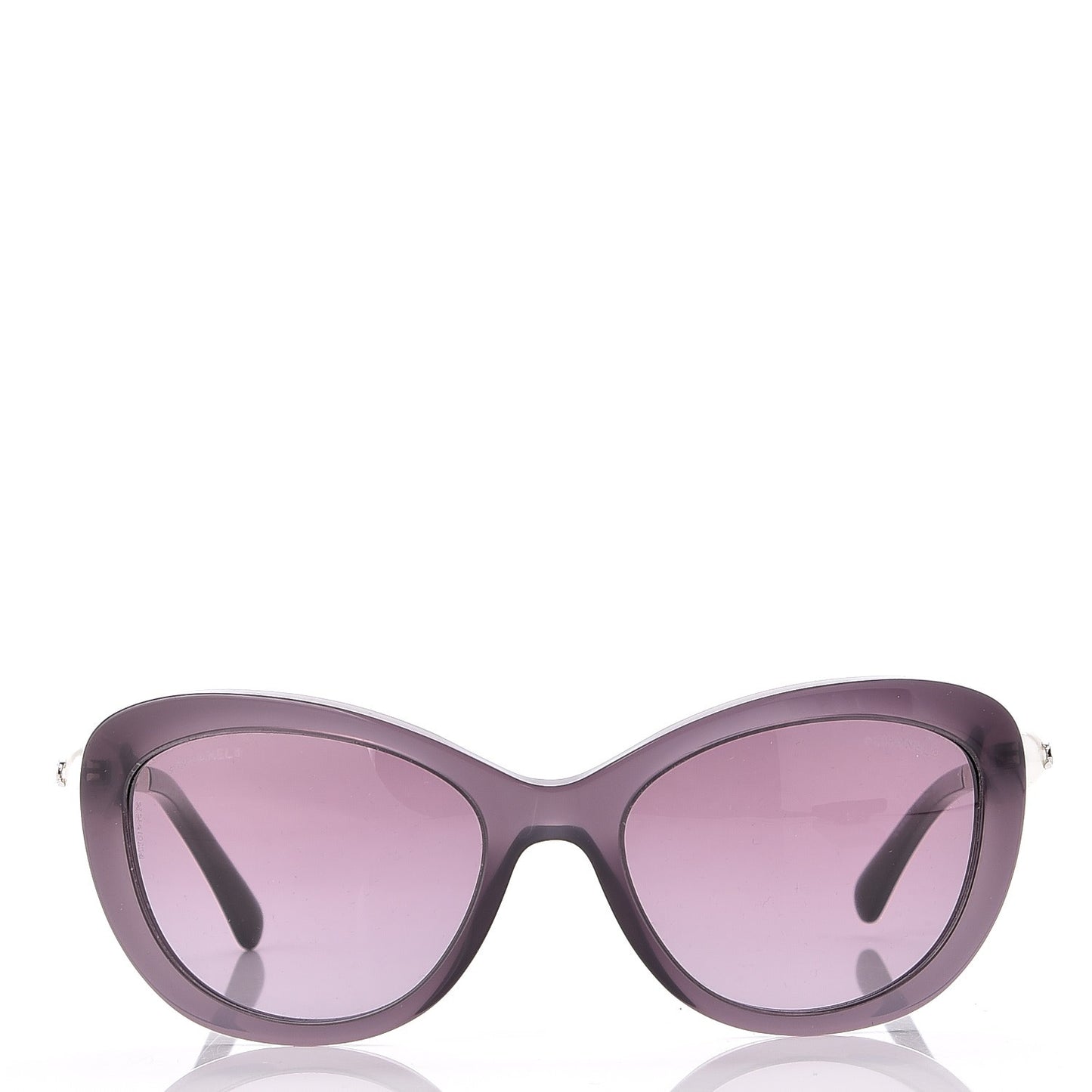 Acetate Pearl Cat Eye Sunglasses 5340-H Purple