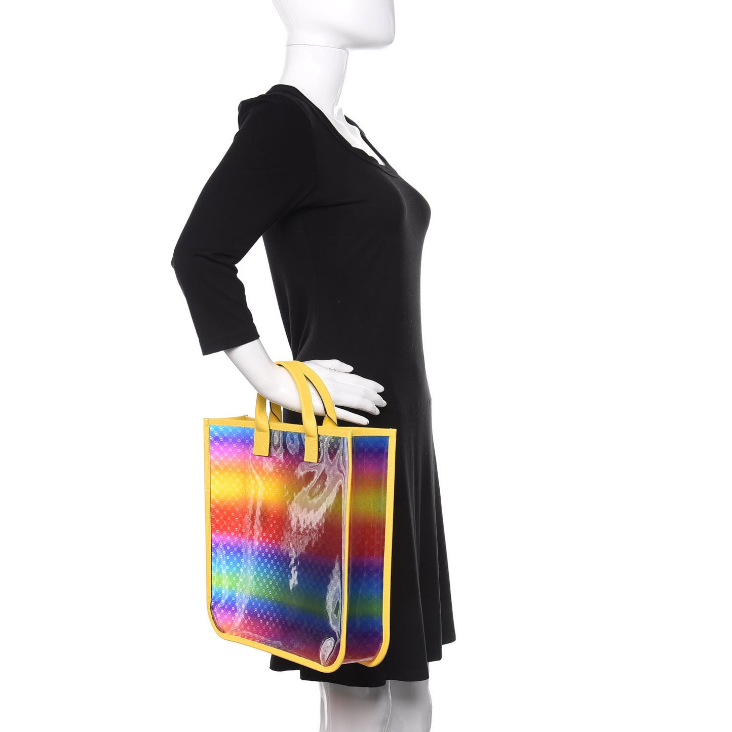 Textured Vinyl Kids GG Tote Multicolor