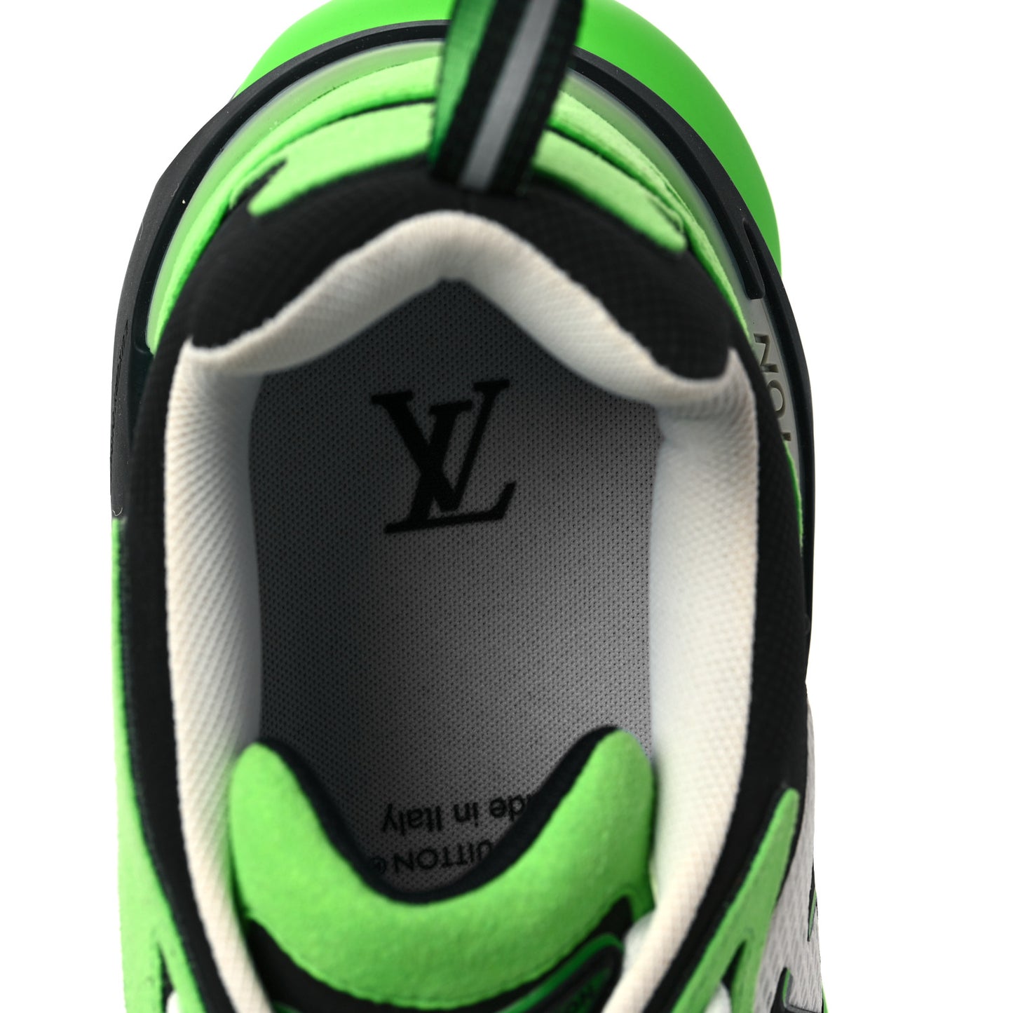 Mesh Suede Mens LV Runner Tatic 11 Green