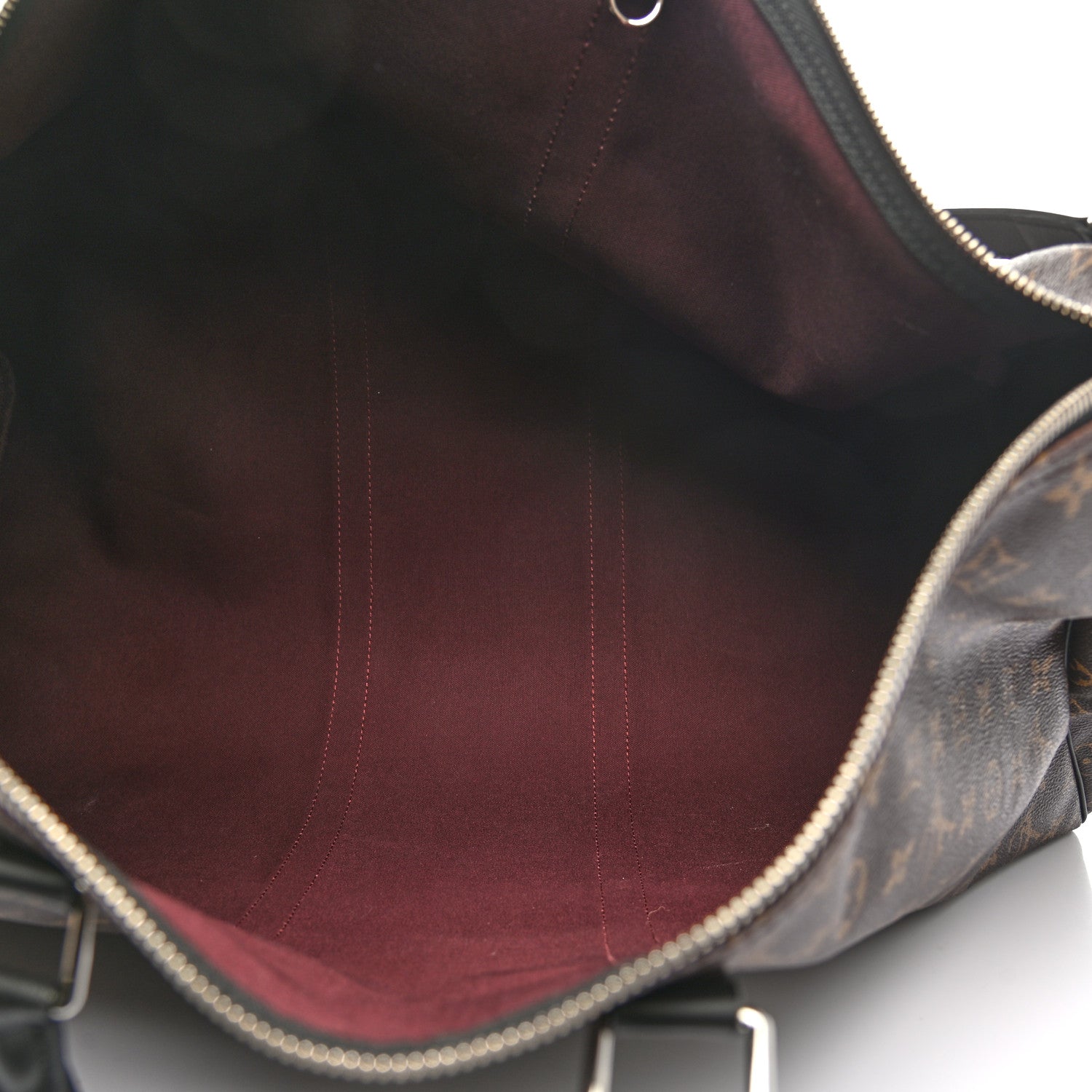 Louis Vuitton Monogram Macassar Keepall Bandouliere 55 5 of 12