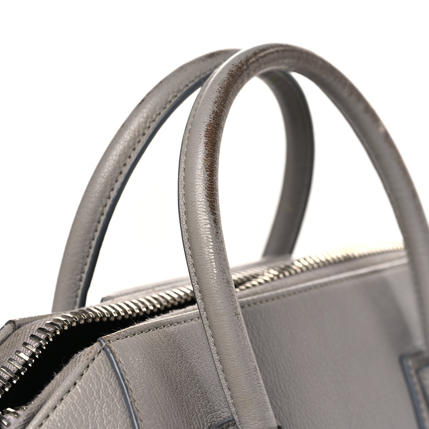Givenchy Sugar Goatskin Medium Antigona Pearl Grey 13 of 19