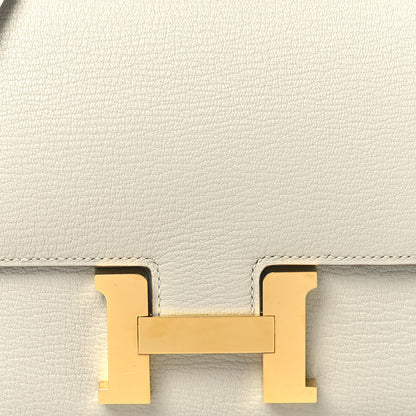 Hermes Chevre Mysore Constance 18 Gris Perle 8 of 10