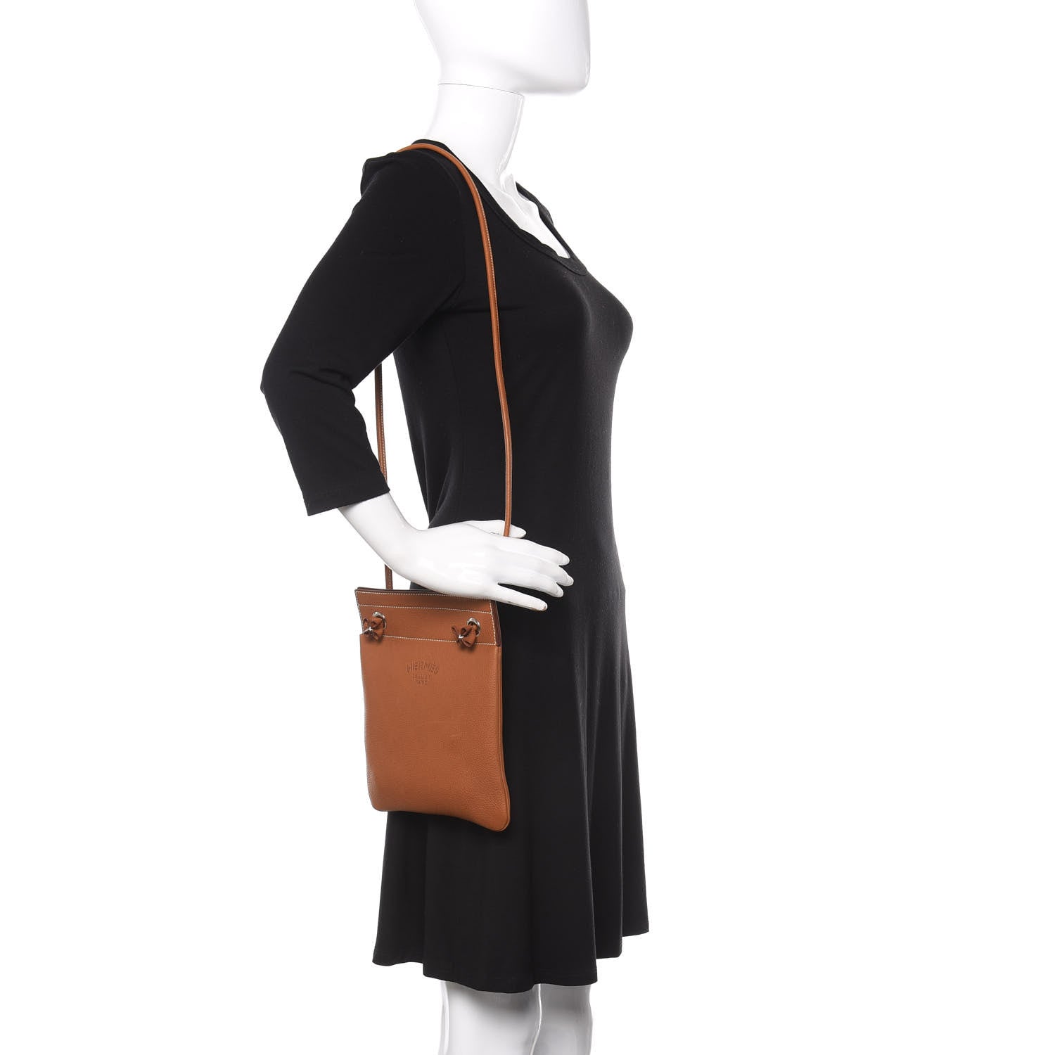 Hermes Barenia Faubourg Mini Aline Fauve 2 of 14