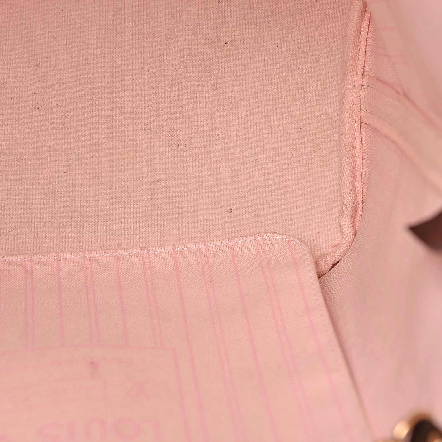 Louis Vuitton Damier Ebene Neo Neverfull MM Rose Ballerine 11 of 16