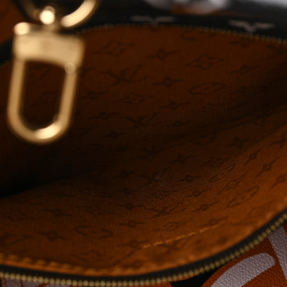 Louis Vuitton Monogram Giant Crafty Neverfull MM Creme Caramel Creme Caramel 12 of 12