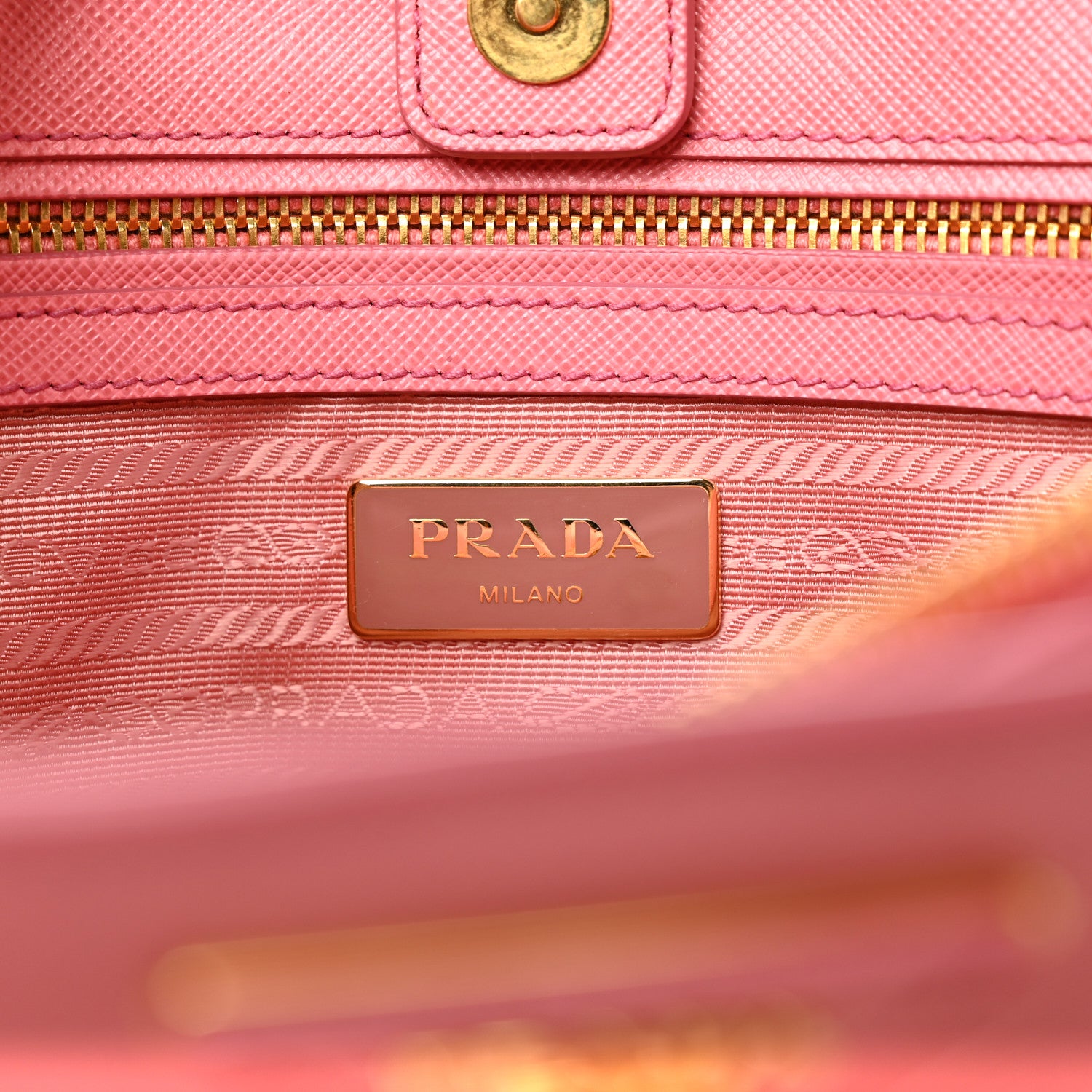 Prada Saffiano Medium Galleria Double Zip Tote Geranio 5 of 9