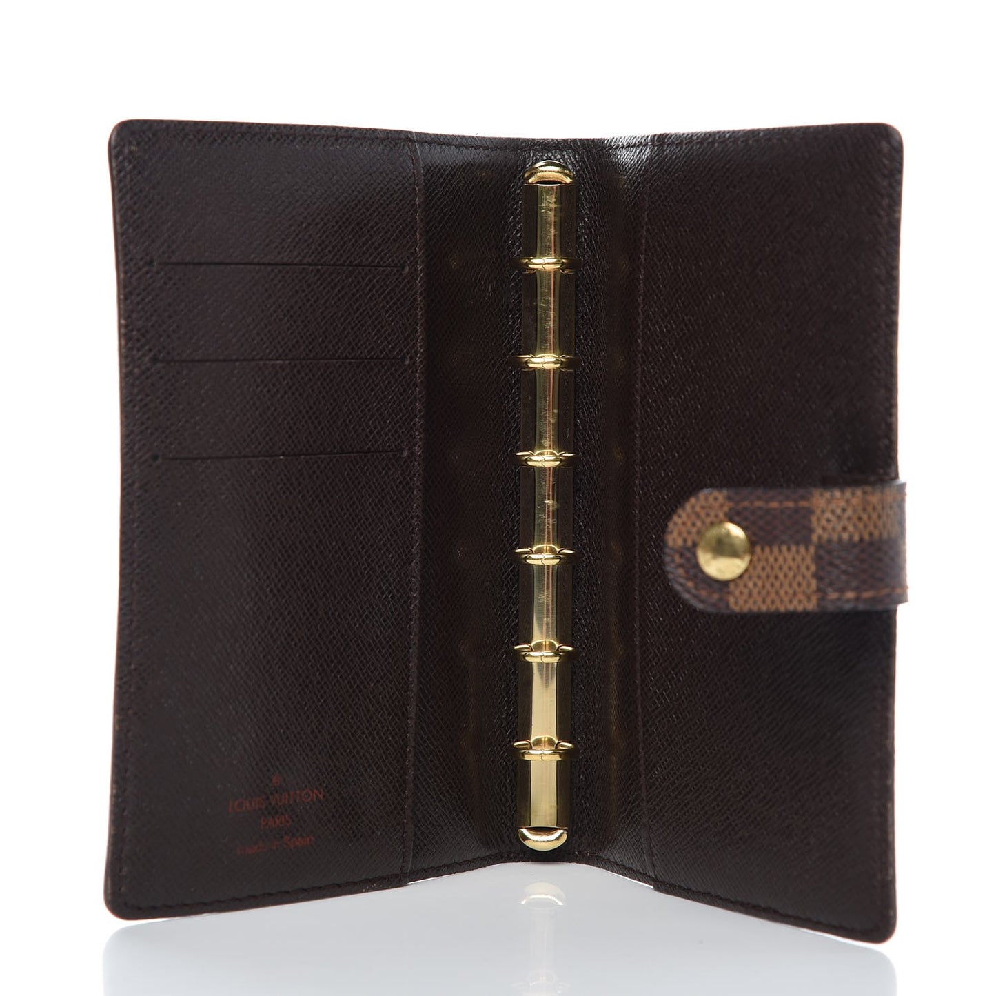 Damier Ebene Small Ring Agenda Cover