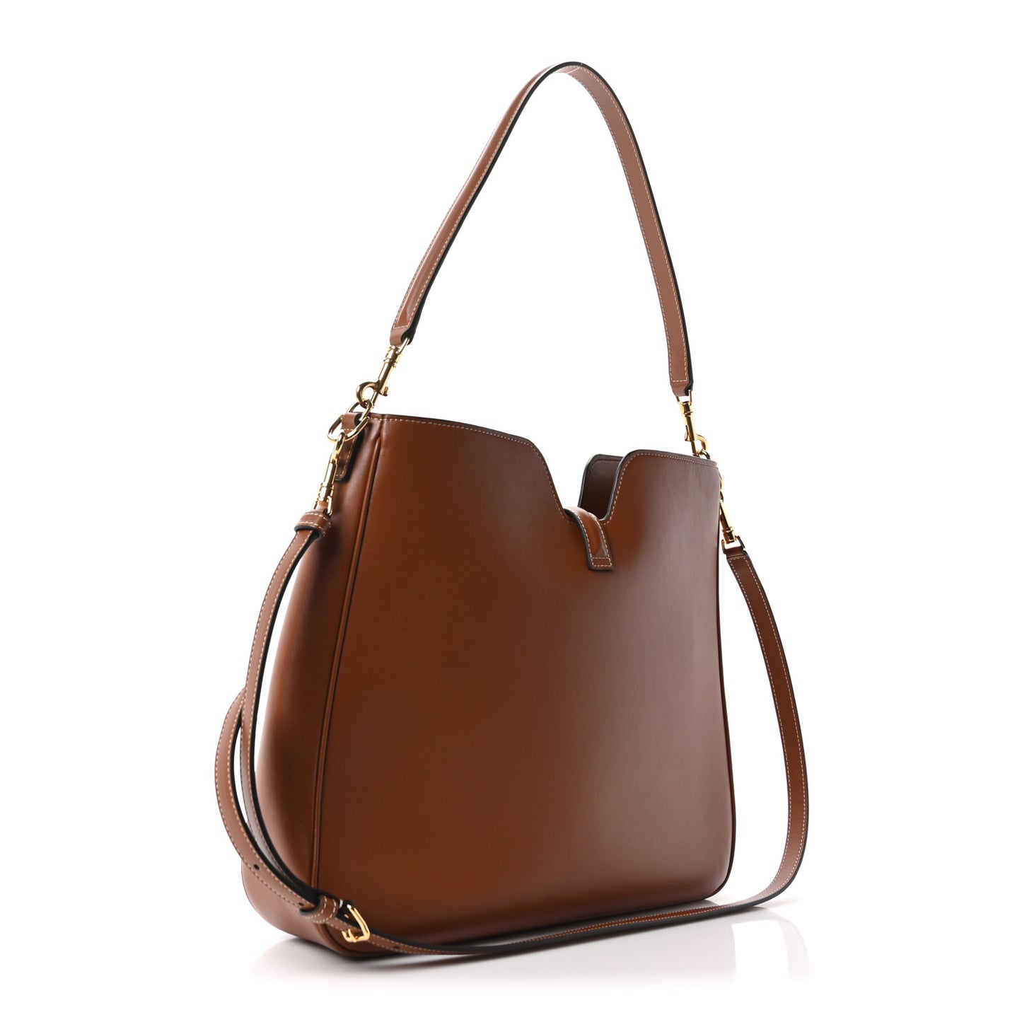 Smooth Calfskin Medium Camille 16 Soft Bag Tan