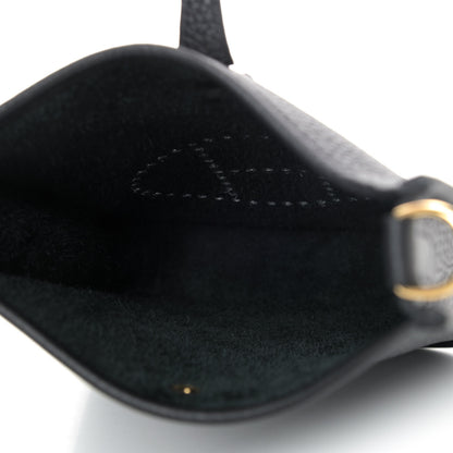 Hermes Taurillon Clemence Evelyne TPM Black 4 of 4