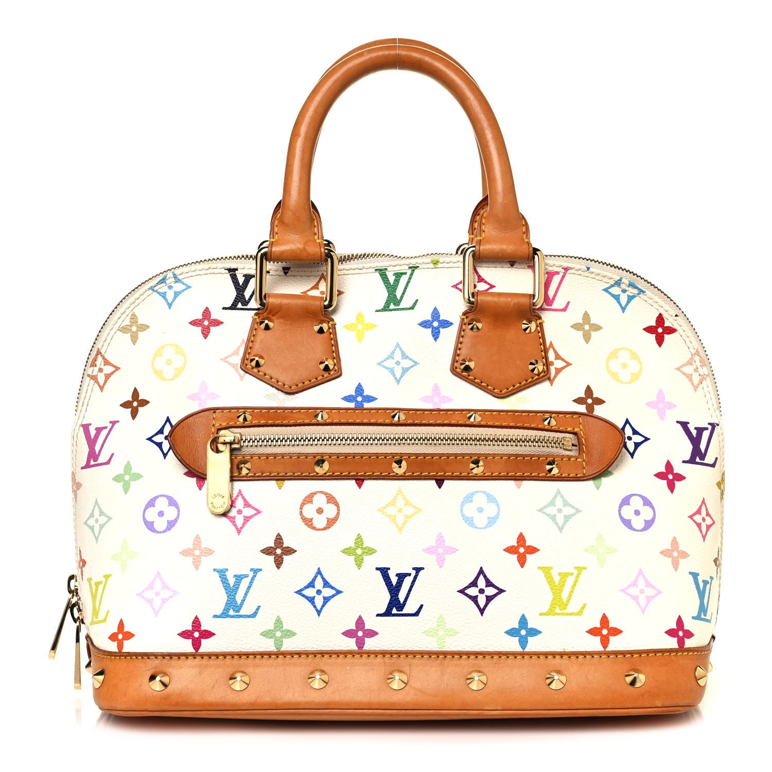 Louis Vuitton Monogram Multicolor Alma White 1 of 14
