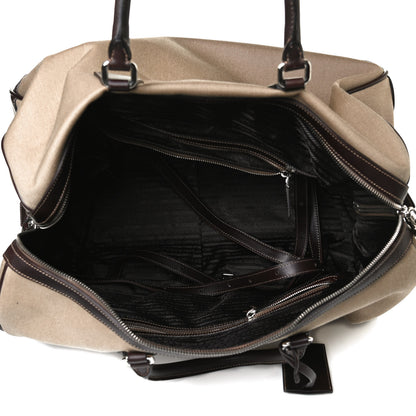 Prada Jacquard Logo Trolley Corda Moro 8 of 35