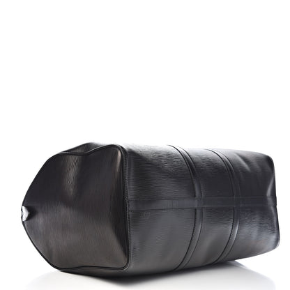 Louis Vuitton Epi Keepall 50 Black 4 of 15