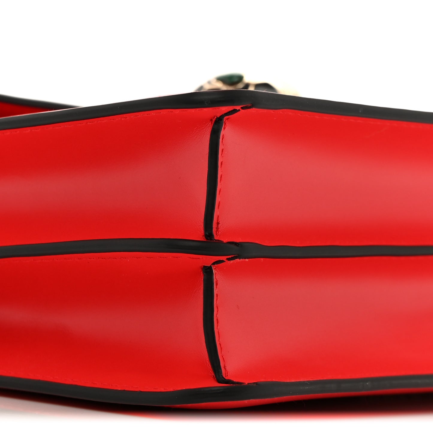 Calfskin Serpenti Forever Shoulder Bag Red