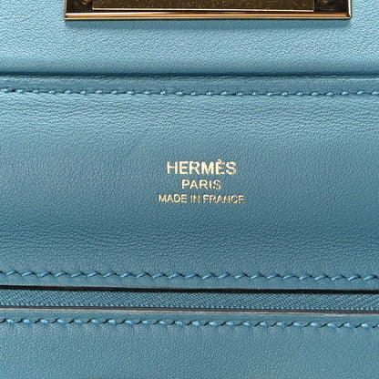 Hermes Evercolor Swift 21 24/24 New Blue Jean 7 of 10