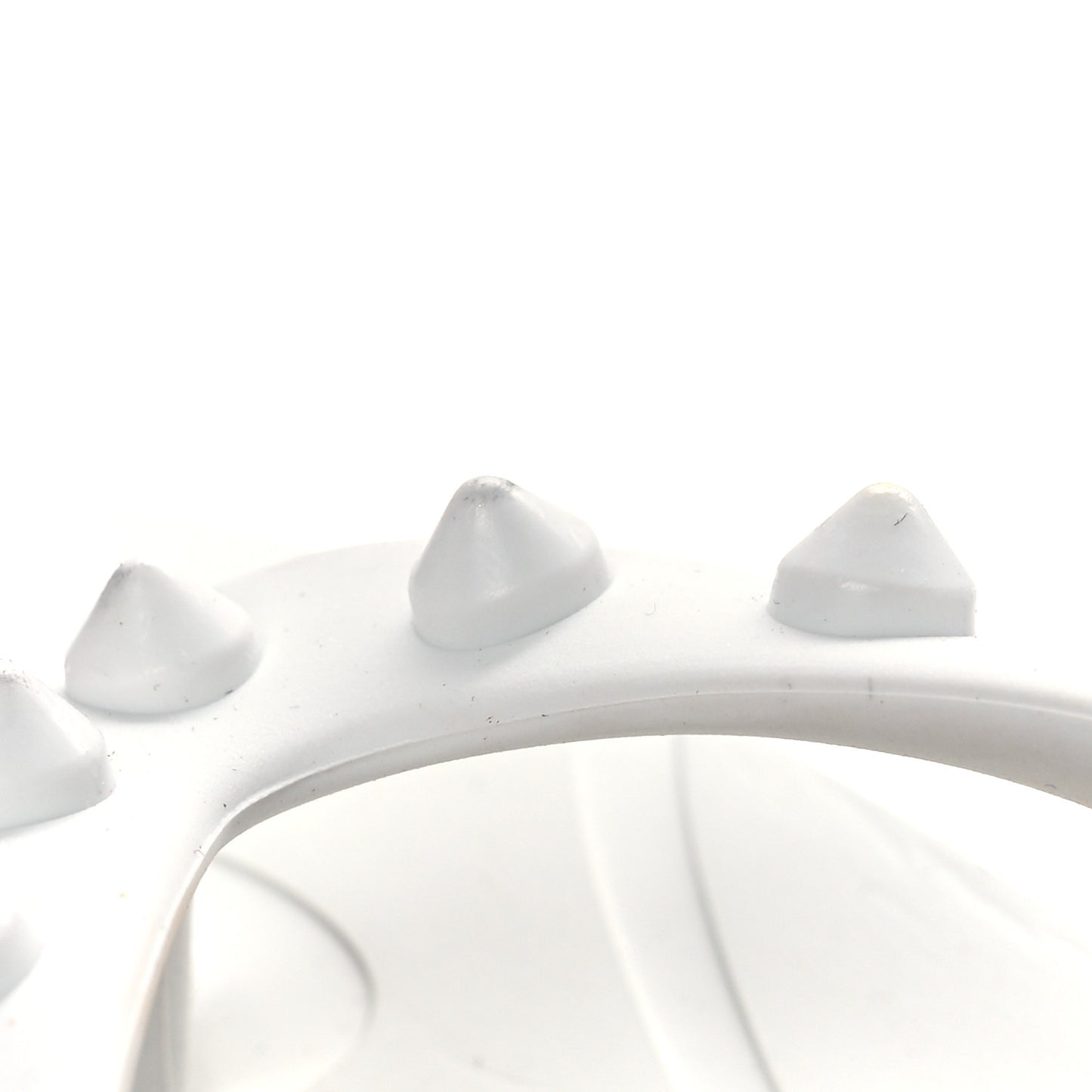 Rubber Spike Super Loubi Donna Flip Flop 36 White