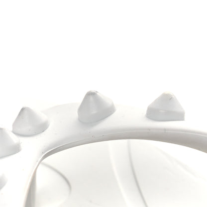 Christian Louboutin Rubber Spike Super Loubi Donna Flip Flop 36 White 12 of 12