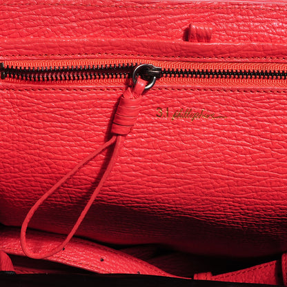 3.1 Phillip Lim 3.1 Textured Calfskin Medium Pashli Satchel Coral 9 of 12