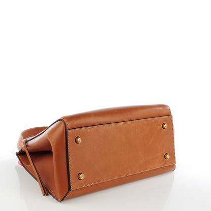 Celine Natural Calfskin Medium Edge Shoulder Bag Tan 3 of 7