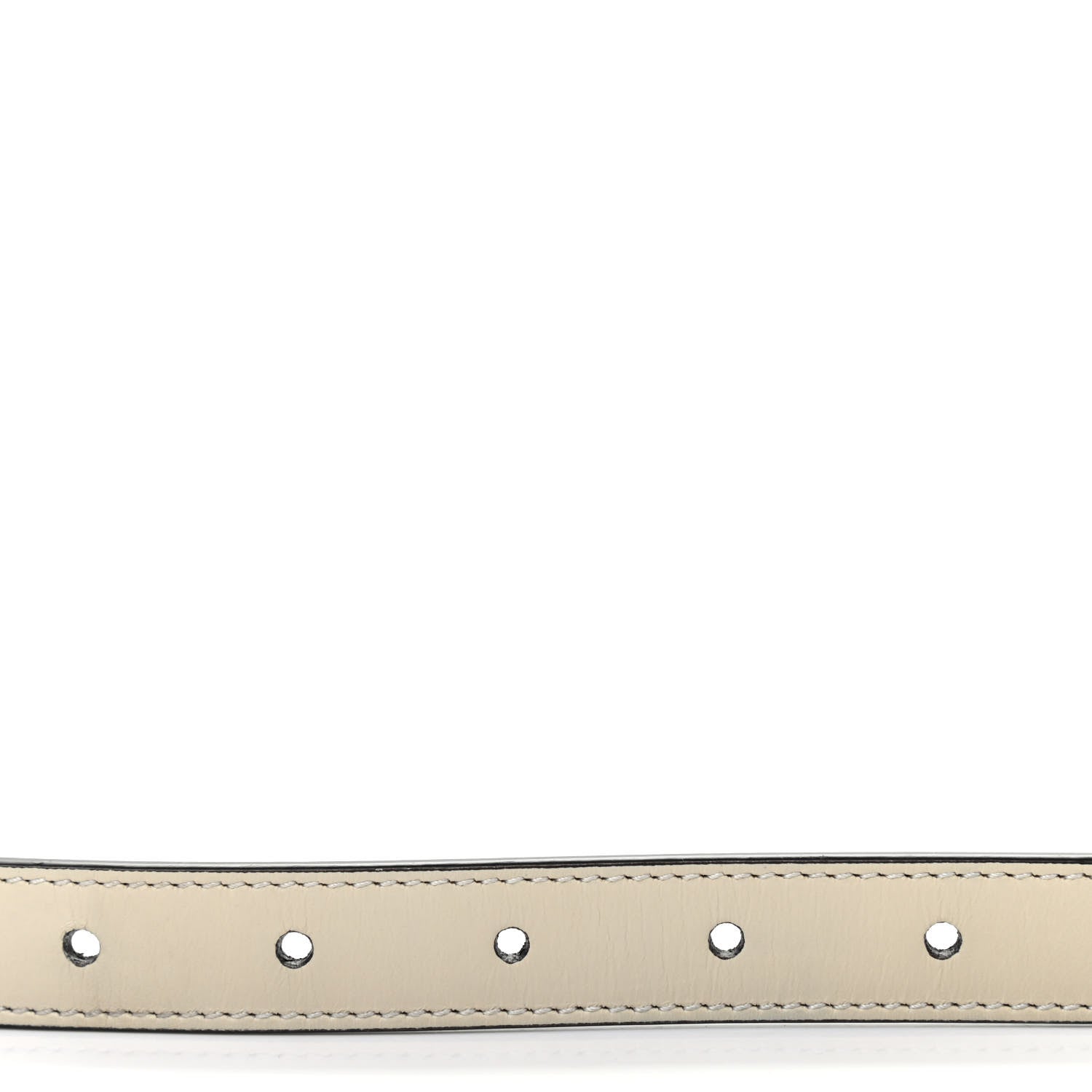 Gucci Calfskin Double G 20mm Belt 75 30 Mystic White 5 of 7