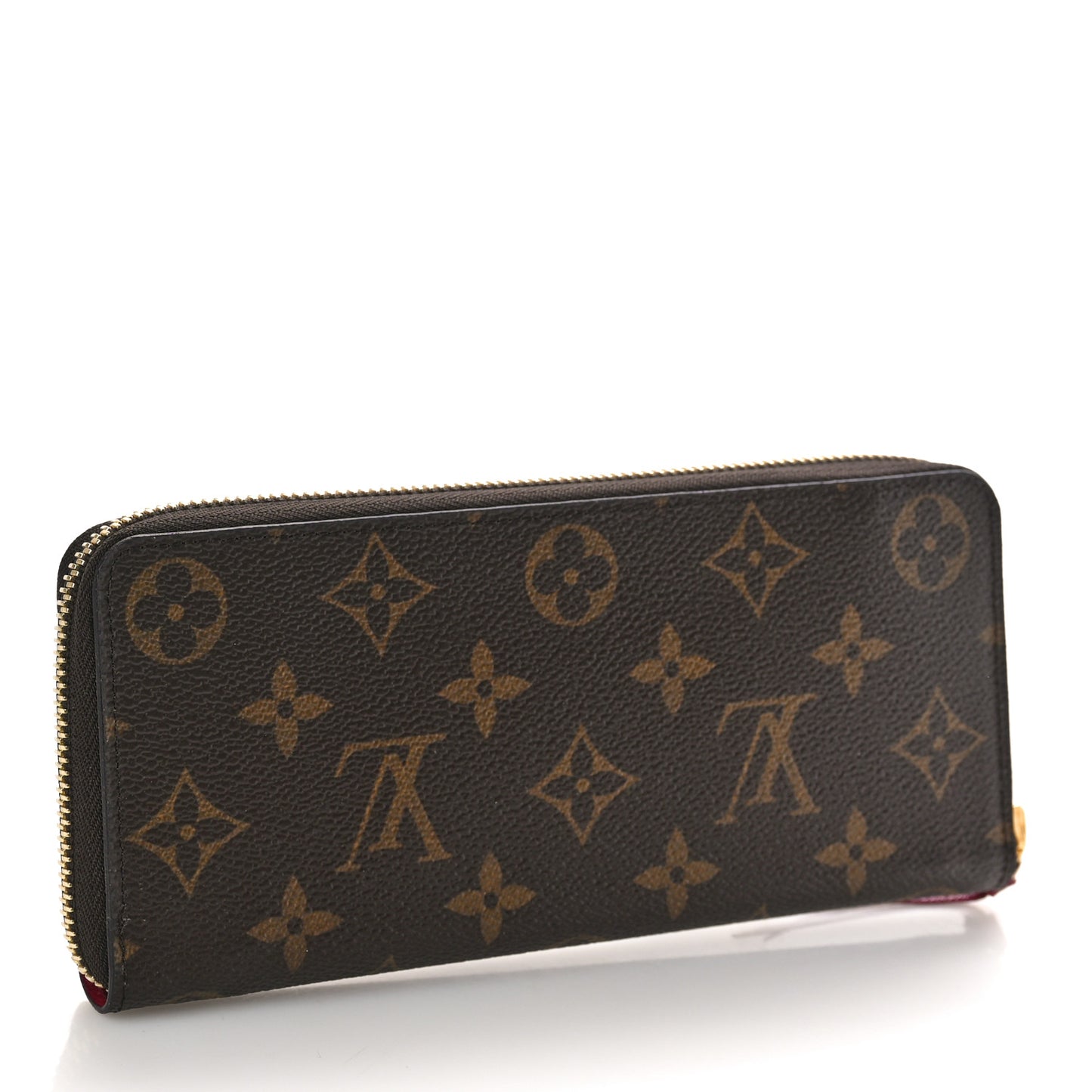 Monogram Clemence Wallet Fuchsia