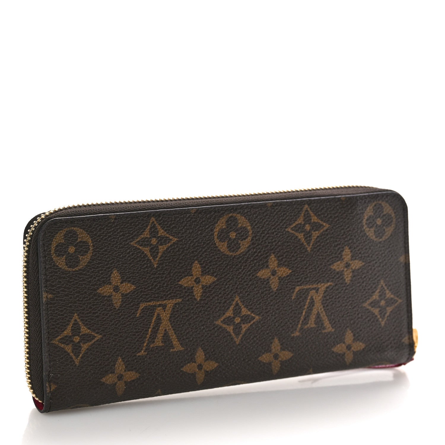 Louis Vuitton Monogram Clemence Wallet Fuchsia 3 of 7