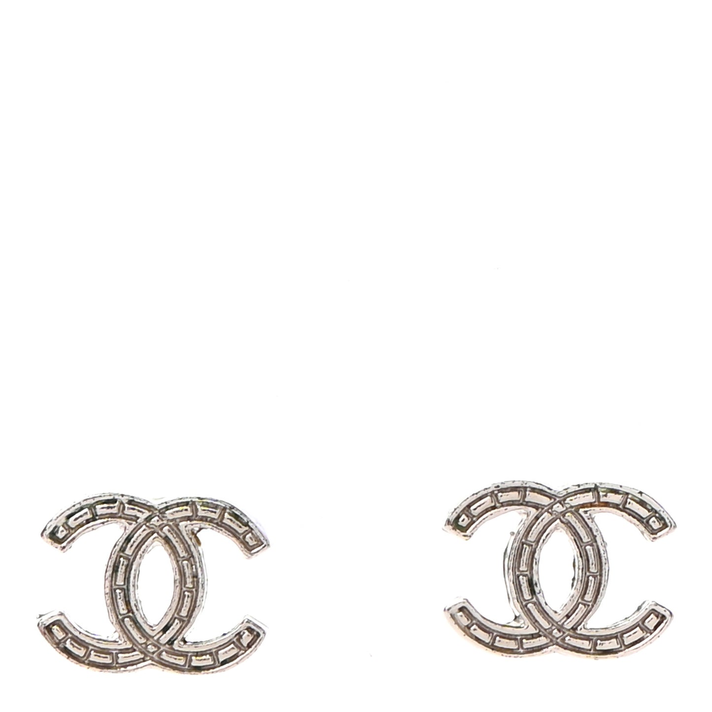 CC Earrings Silver