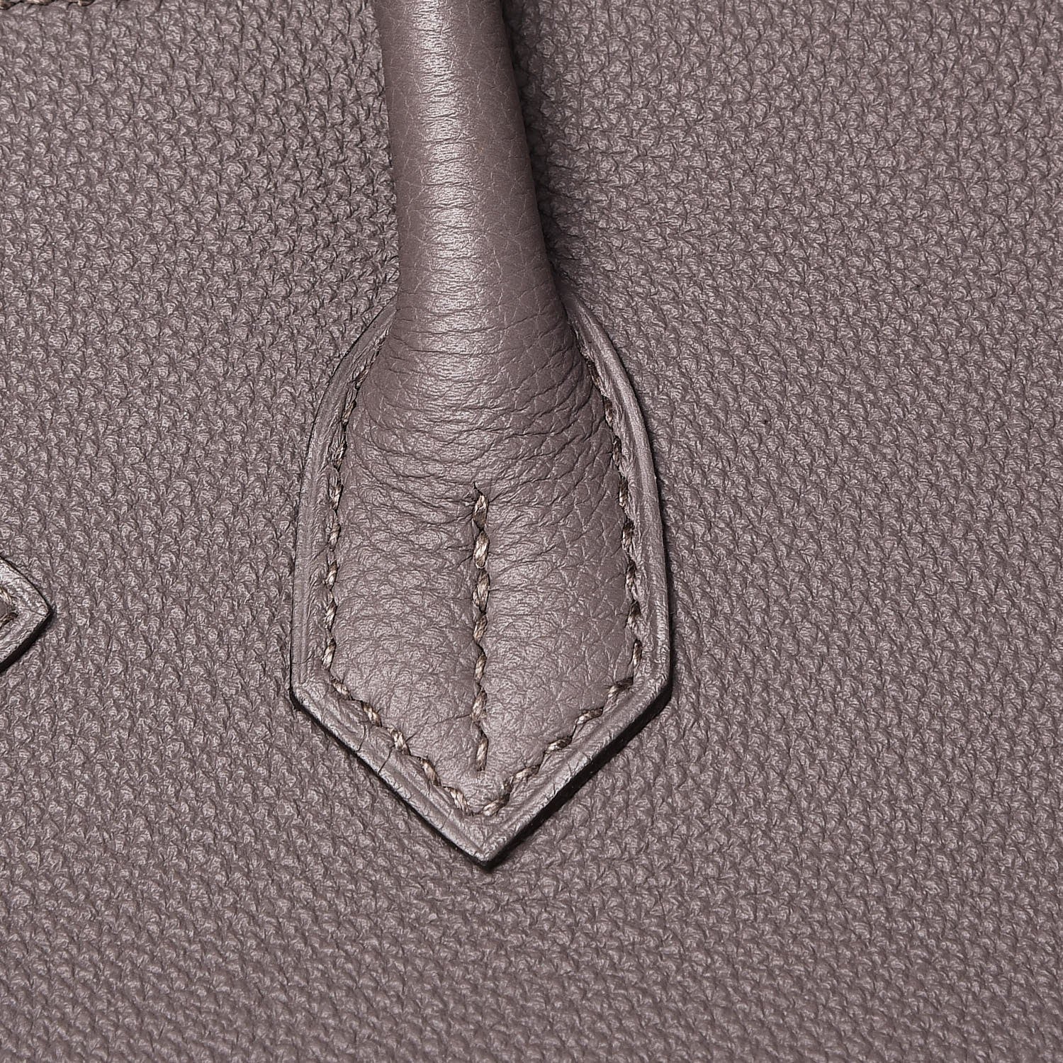 Hermes Togo Birkin 30 Etain 28 of 34