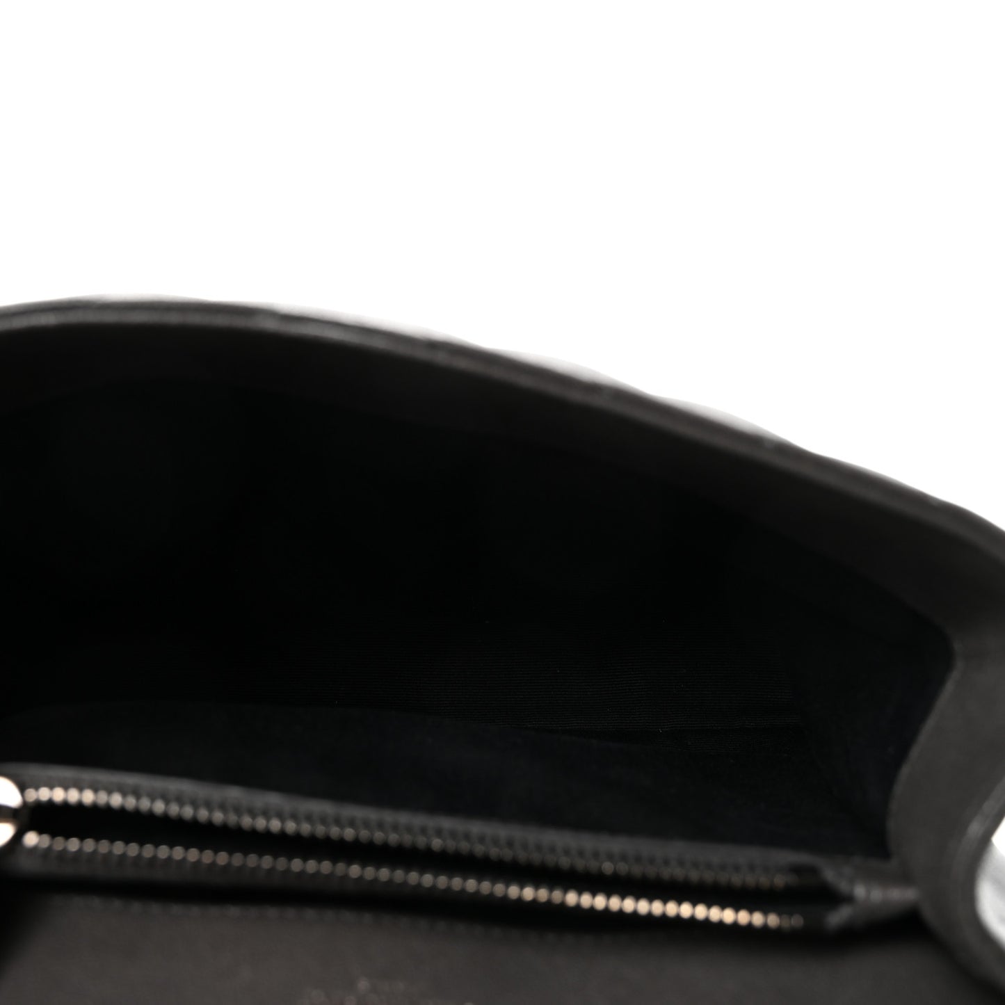 Sheepskin Matelasse Chevron Monogram Medium College Bag Asphalt