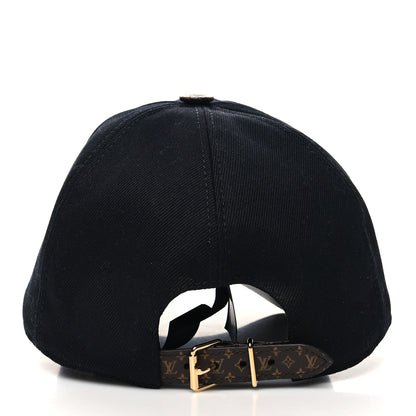 Louis Vuitton Monogram Jacquard Embroidered Day Cap L Black 4 of 8