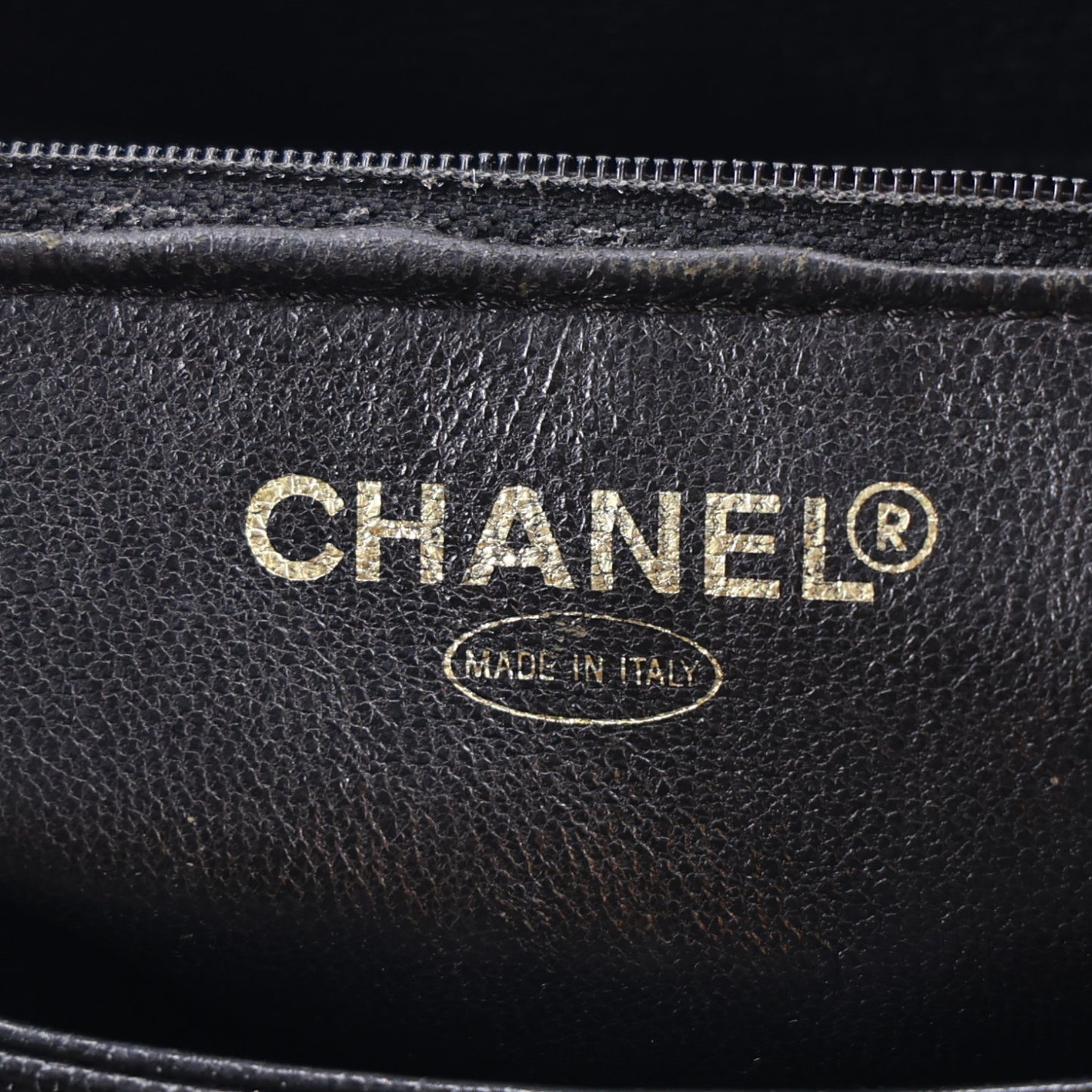 Caviar Quilted Medallion Tote Black