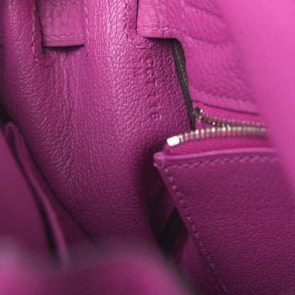 Hermes Togo Kelly Retourne 25 Rose Pourpre 7 of 11