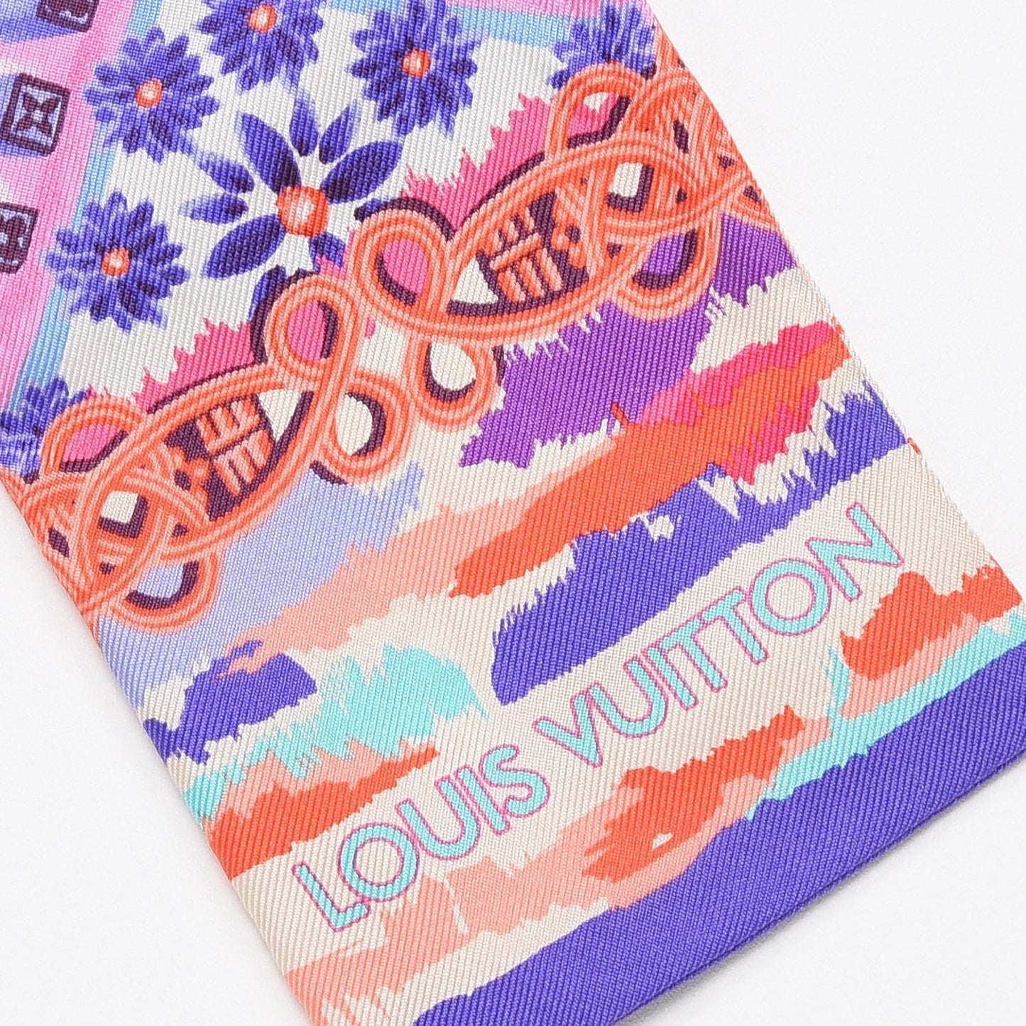 Silk Monogram Paradis Bandeau