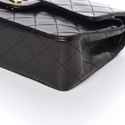 Chanel Lambskin Quilted Small Double Flap Black 10 of 12