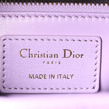 Christian Dior Ostrich Mini Lady Dior Purple 6 of 11