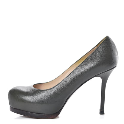 Saint Laurent Vernigolf Tribtoo 80 Platform Pumps 36 1 of 12