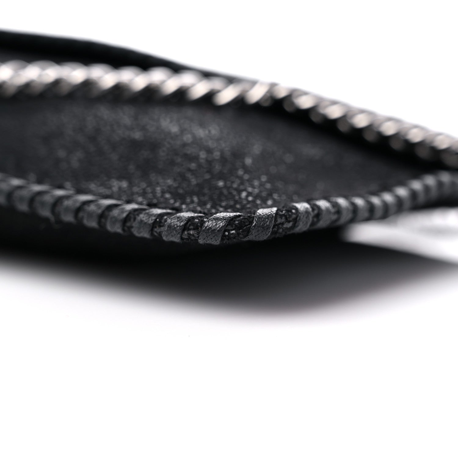 Stella McCartney Shaggy Deer Mini Falabella Shoulder Bag Black 8 of 10