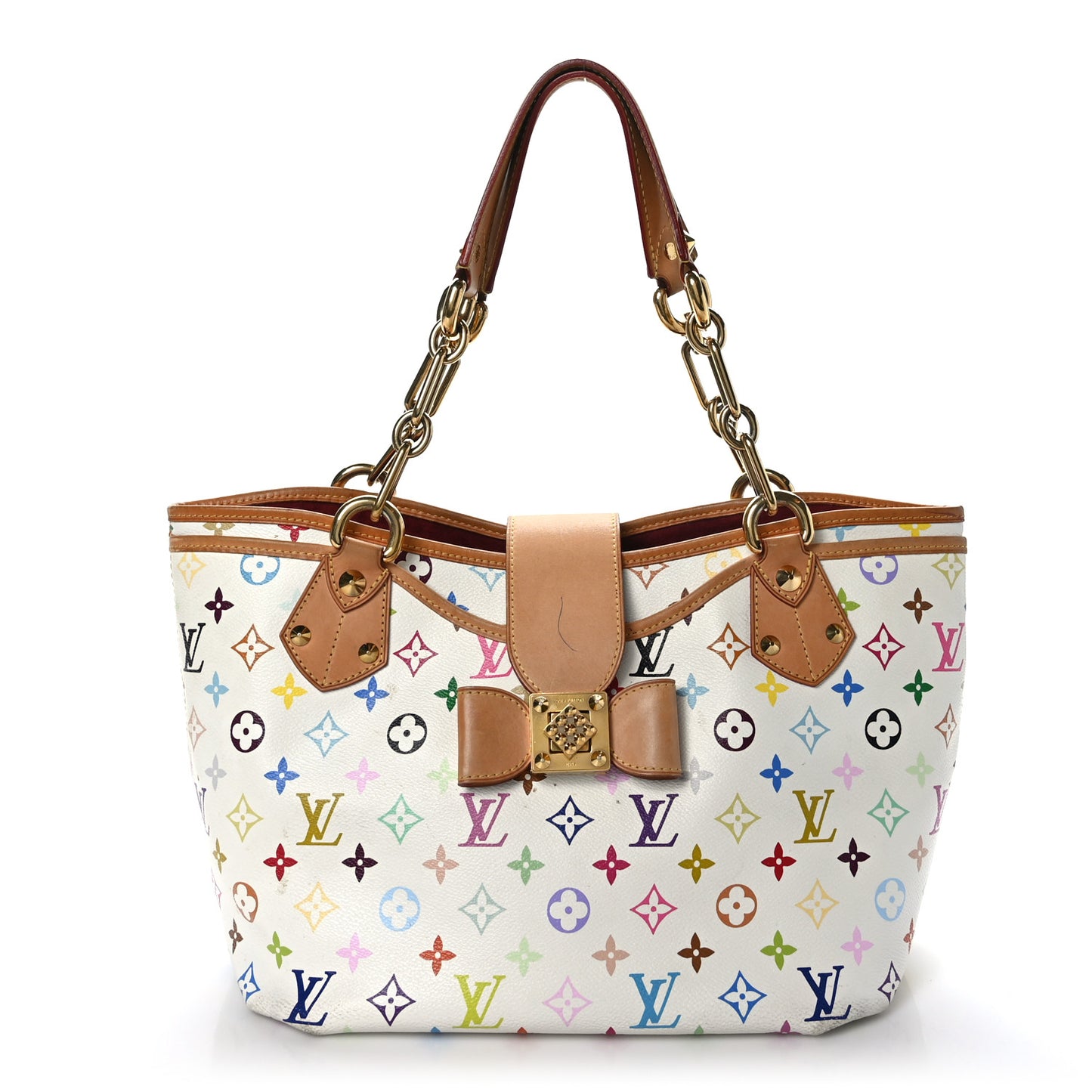 Monogram Multicolor Annie MM White