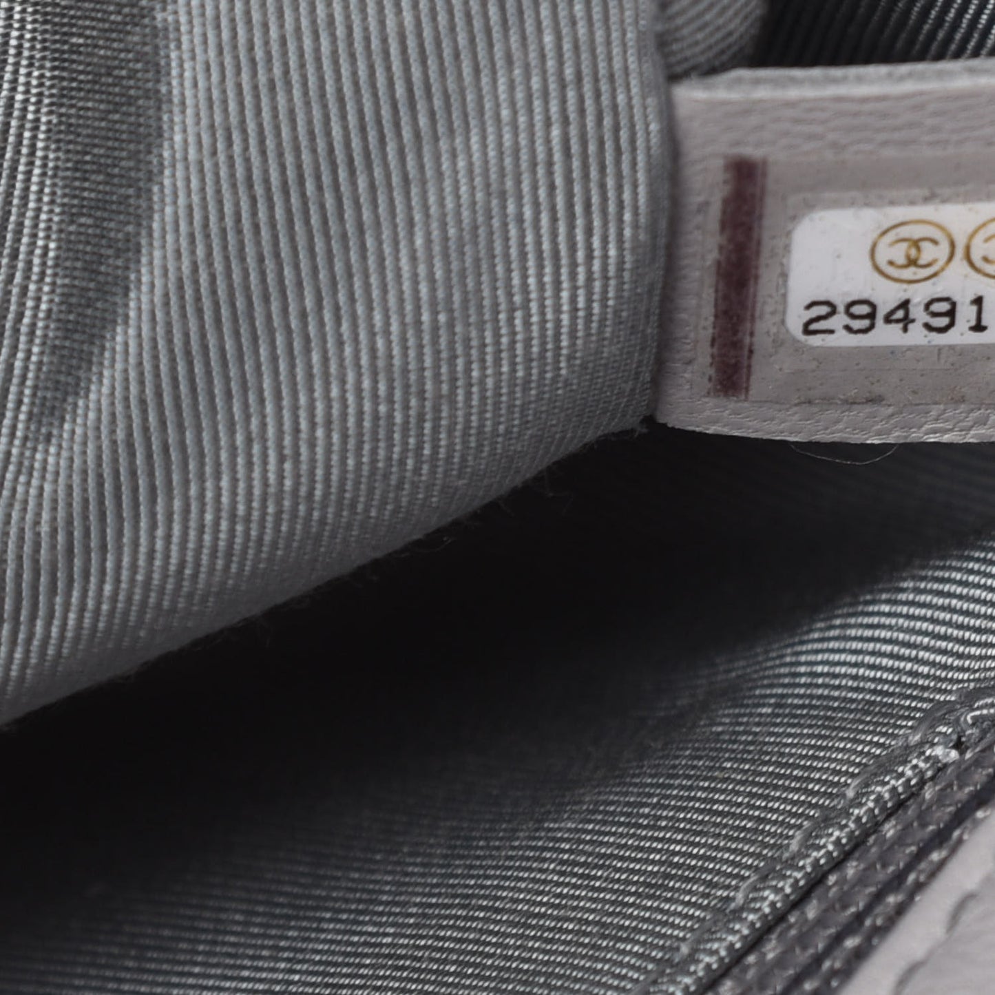 Goatskin Quilted Medium Chanel 19 Flap Grey