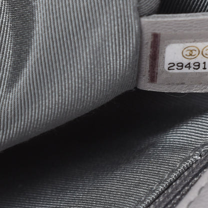 Chanel Goatskin Quilted Medium Chanel 19 Flap Grey 9 of 11
