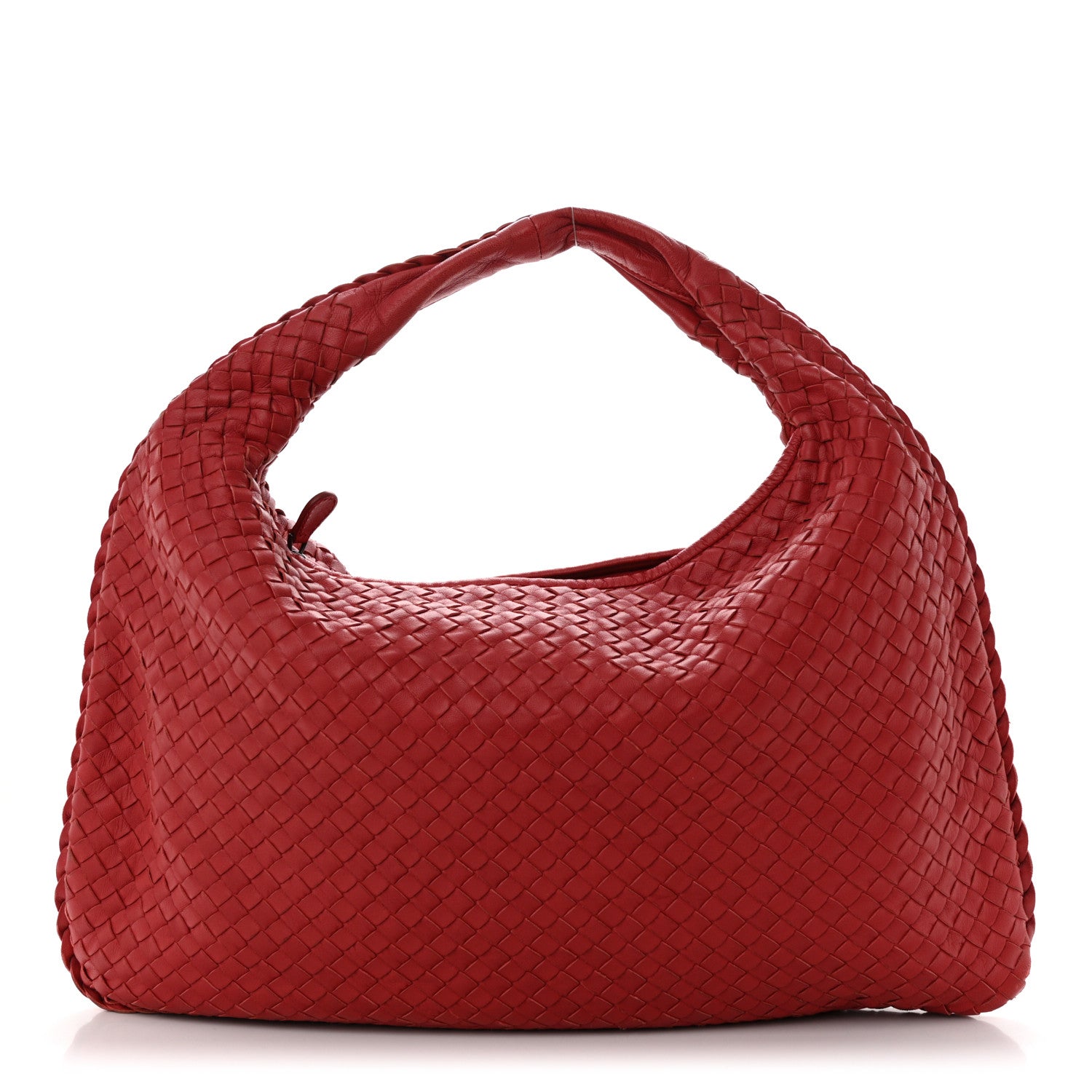 Bottega Veneta Nappa Intrecciato Large Veneta Hobo Brique 1 of 12