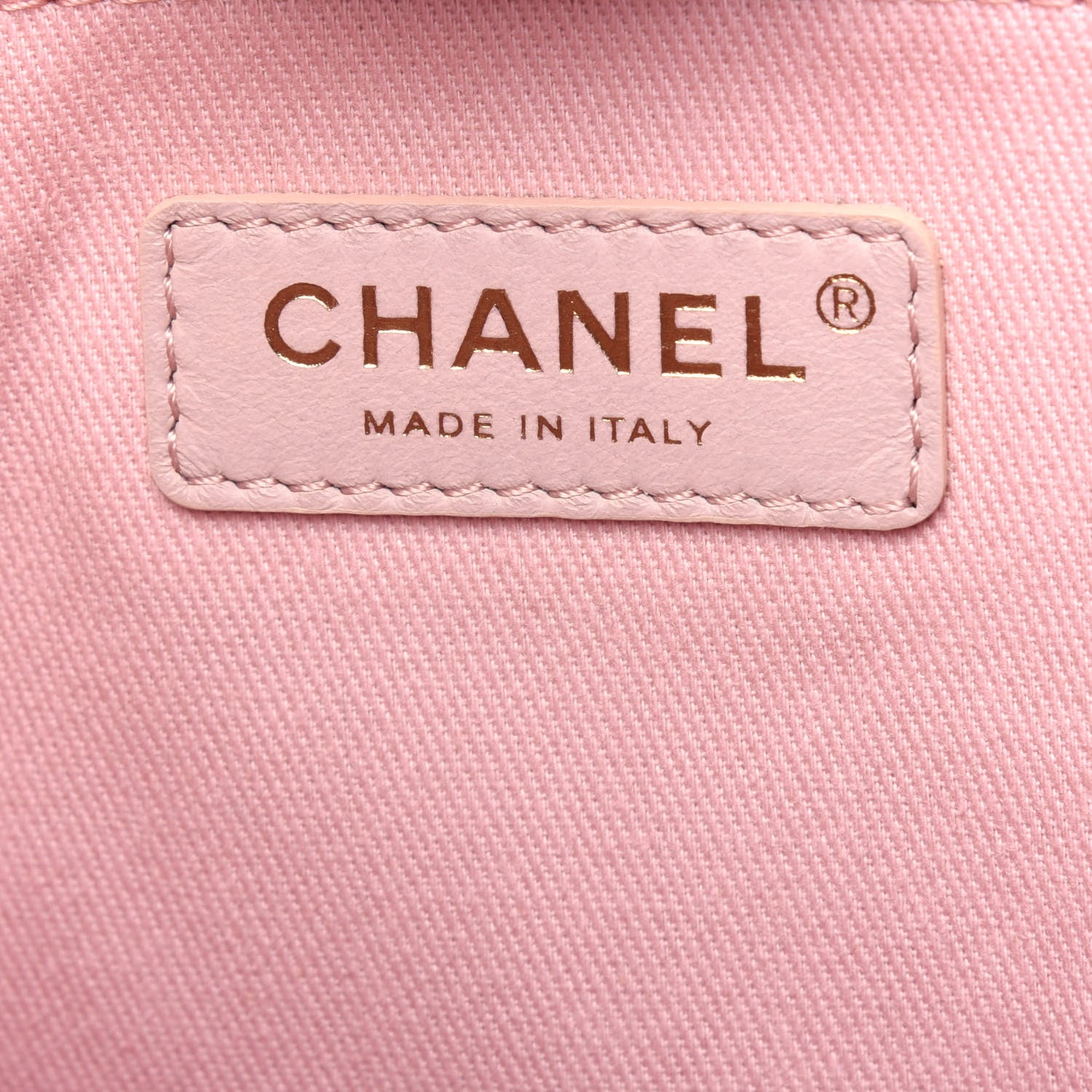 Chanel Mixed Fibers Calfskin Medium Deauville Tote Rose Pink 6 of 23