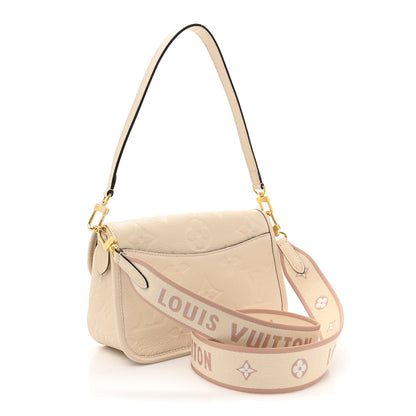 Louis Vuitton Empreinte Monogram Giant Diane Cream 3 of 9