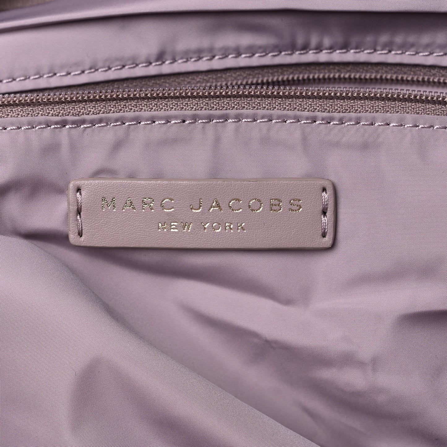 Nylon Quilted Small Weekender Bag Bark