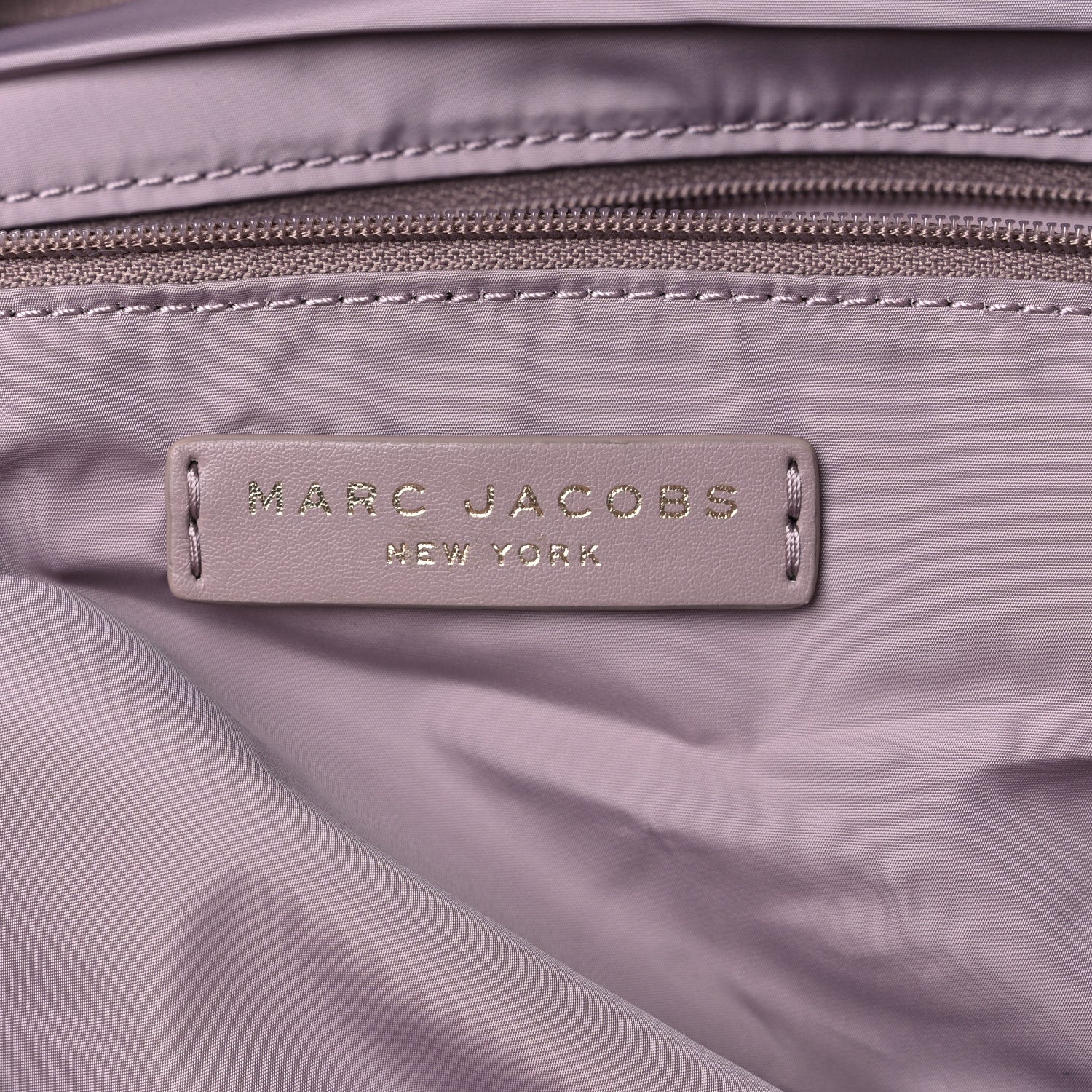 Marc Jacobs Nylon Quilted Small Weekender Bag Bark 5 of 8